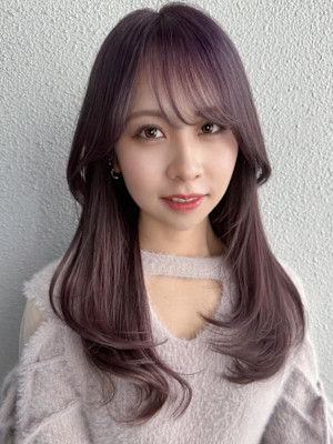 モーブパープル/シャギー/ヨシンモリ