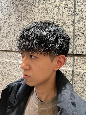 銀座　理容室　ツイストスパイラル　ツイスパ