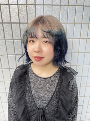 ルーツカラー/ツートーンカラー/ハイトーンカラー/ベージュ