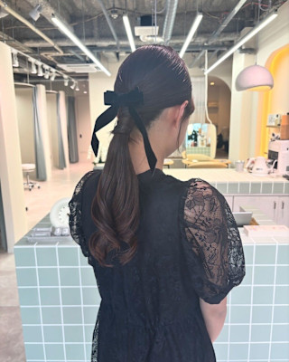 20代・30代・40代似合う小顔ヘアセット♪二次会ブライダル