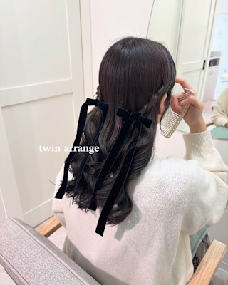 20代・30代・40代似合う小顔ヘアセット♪二次会ブライダル