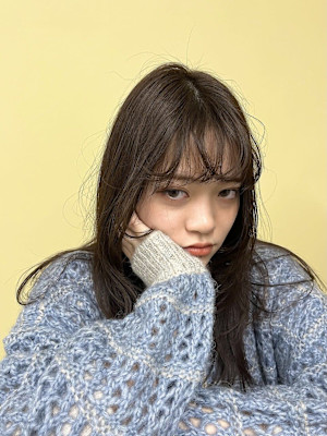  オリーブベージュ / 髪質改善 / 透明感カラー