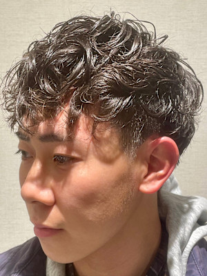 スパイラルパーマ