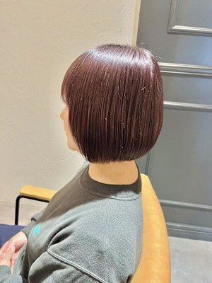 ボルドー×ボブ