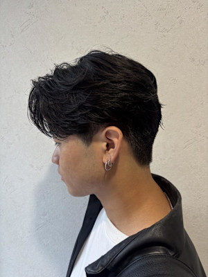 miu&宇都宮良太　メンズニュアンスパーマ