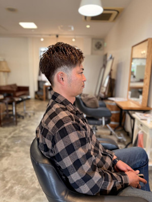 ベリーショートツーブロック【ARCH片山】