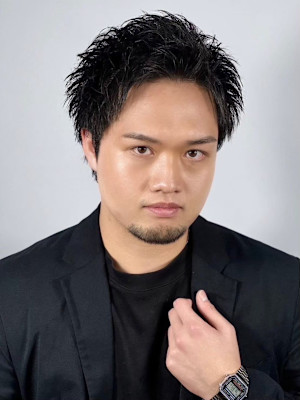 好印象ビジネス！アップバング×ツーブロック・ワイルドショート