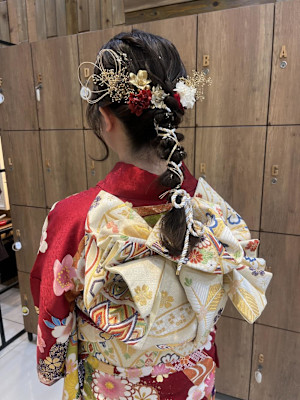 【黒田】ヘアアレンジ/あみ下ろし