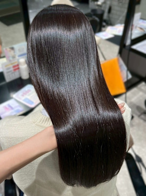 【ChaoMICHI yuika】髪質改善ストレート 艶髪