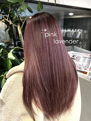 ピンクカラー/10代20代/薬院