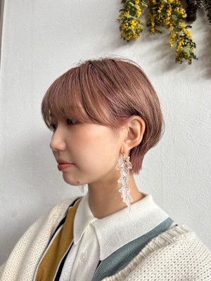 【miu担当】ブリーチでできるピンクベージュ