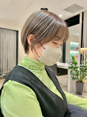 大人ショートボブ