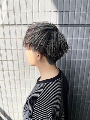 コントラストハイライト/メンズハイライト/ツイスパ