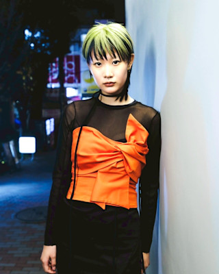 ルーツカラー　デザインカラー　ケアブリーチカラー　姫レイヤー