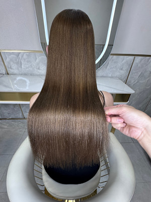 【大人気カラー❤︎】ブラウンカラー×髪質改善