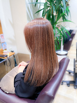 白髪ぼかしハイライトカラー30代40代50代グレージュ