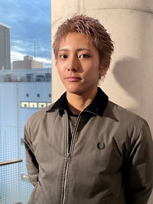 メンズ/スパイキーショート/メンズブリーチ/ショートブリーチ