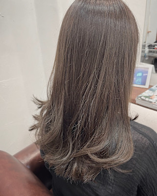 【ダメージレス】オリーブグレージュカラー×ｃカーブレイヤー