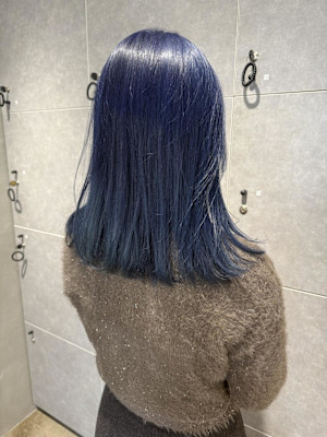 ネイビーブルー/ダブルカラー