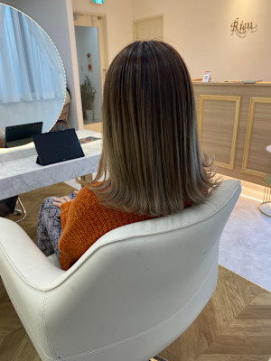 ナチュラルバレイヤージュ[韓国/上尾]