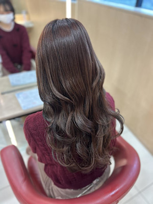 ナチュラルブラウンカラー