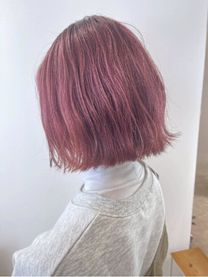 20代　髪質改善 イルミナカラー