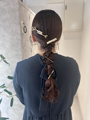 Nanaka/ヘアセット編みおろし