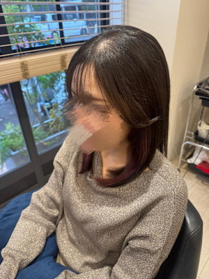 大人のインナーカラー