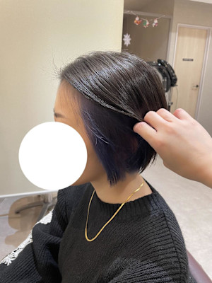 ブルーパープル インナーカラー