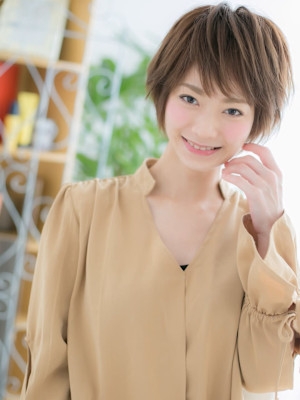 【博多 美容室Blue】ニュアンスカラーふんわりマッシュ