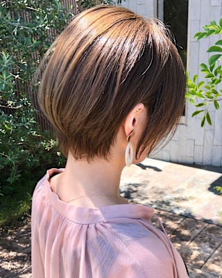 可児市/ツヤ透明感カラーベージュカラー白髪染め白髪ぼかし