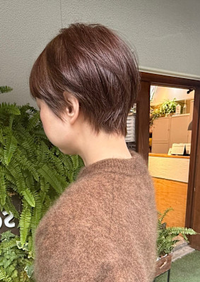 柔らかブラウンショート