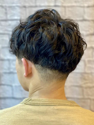 パーマ×マッシュスタイル