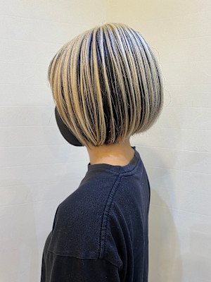 【morio成増/一戸】大人かわいいアンブレラ刈り上げボブ