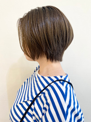 【morio成増/一戸】大人かわいいクビレショートボブ