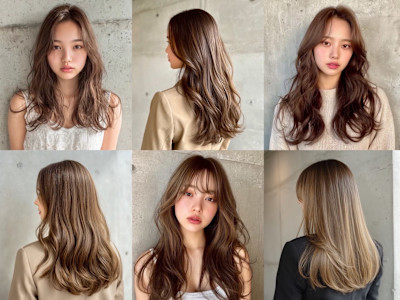 ブリーチカラー、カラー