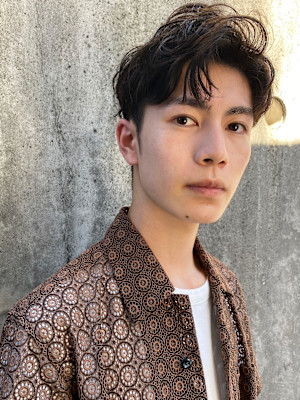 今っぽい爽やかツーブロックショート