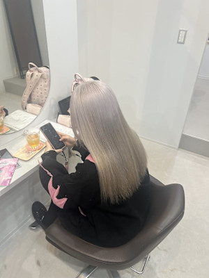 黒染め履歴からハイトーン