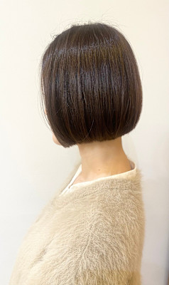 【morio成増/一戸】大人かわいいナチュラルボブ