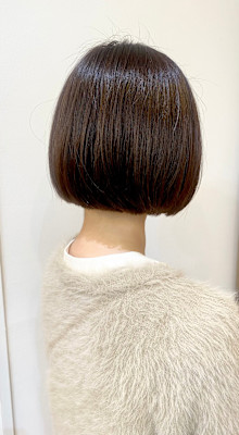 【morio成増/一戸】大人かわいいナチュラルボブ