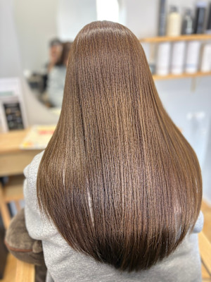 【髪にドラマを】髪質改善ストレート