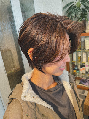 ショート/ハイライトカラー/デザインカラー