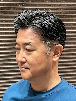 UN businessman barber×スタイル