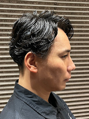 UN businessman barber×スタイル