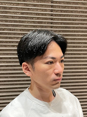 UN businessman barber×スタイル