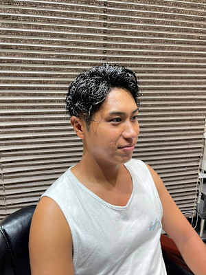 UN businessman barber×スタイル