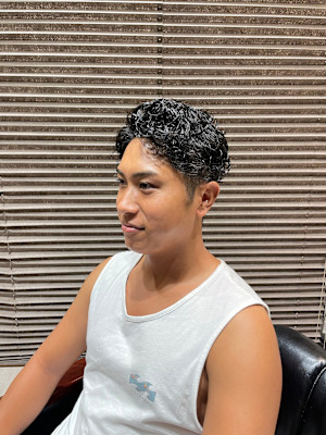 UN businessman barber×スタイル