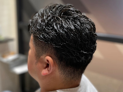 UN businessman barber×スタイル