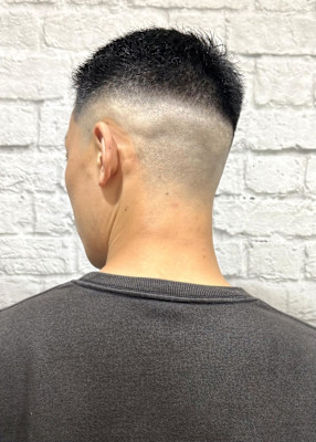 スキンフェード×大人ショート