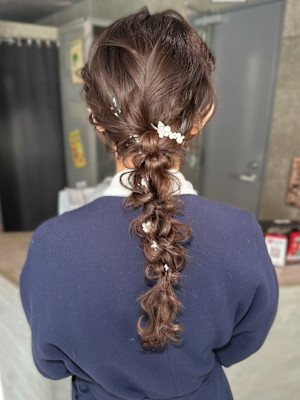 【ChaoMICHI yu-ka】ヘアセット お呼ばれヘア 